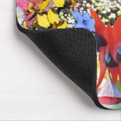 OZのオーストラリア人の野生の花の反射 マウスパッド (コーナー)