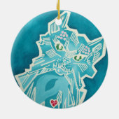 Ozのオーナメント-不手際 セラミックオーナメント (裏面)