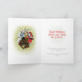 OZのクラシッククリスマスカードのウィザード – パーソナライズ! シーズンカード (内部)