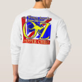 OZのコショウの唐辛子のワイシャツ Tシャツ (裏面)
