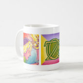 OZのコーヒー・マグ- Polychrome及びTik-TokのOz コーヒーマグカップ (正面左)