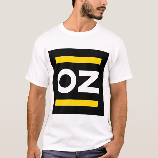 OZのシンプル(明るい色のために) Tシャツ (正面)