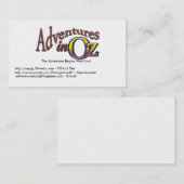 Ozの冒険-名刺 名刺 (正面/裏面)