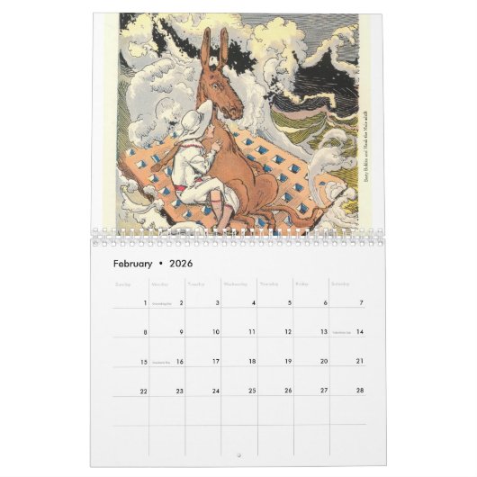 OzのTik-Tok カレンダー (2月 2026)