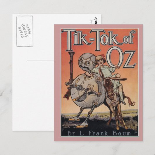 OzのTik-Tok ポストカード (正面/裏面)