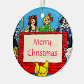 Ozウィザードクリスマスオーナメント セラミックオーナメント (左)