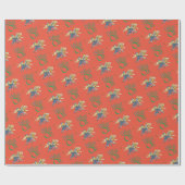 Ozクラシッククリスマス包装紙の ラッピングペーパー (フラット)