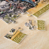 Ozクラシックパズルのウィザード – 11x14インチ ジグソーパズル (側面)