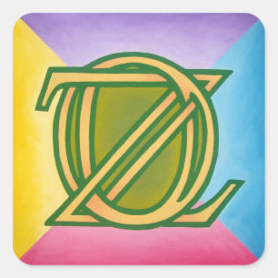 Ozステッカー スクエアシール