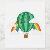 Ozバルーンのウィザード ワインラベル (シングルラベル)