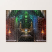 Ozフラクタルアートを熟考するパズル ジグソーパズル (横)