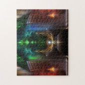 Ozフラクタルアートを熟考するパズル ジグソーパズル (縦)