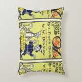 Ozブックカバーアートのヴィンテージウィザード、タイトルページ アクセントクッション (正面(垂直))