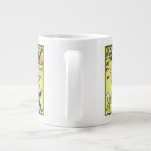 Ozブックカバーアートのヴィンテージウィザード、タイトルページ ジャンボコーヒーマグカップ (裏面)