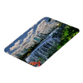 OZブリスベン川の滝の反射 マグネット (左側)