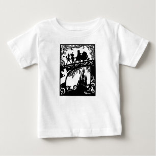 OzベビーTシャツ透明ウィザード ベビーTシャツ
