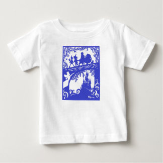 OzベビーTシャツ透明ウィザード ベビーTシャツ