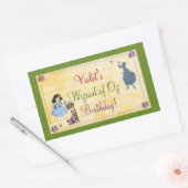 Ozボトルラベルまたはステッカーのウィザード 長方形シール (封筒)