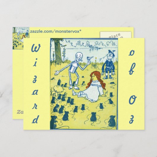 Ozポストカードのウィザード ポストカード (正面/裏面)