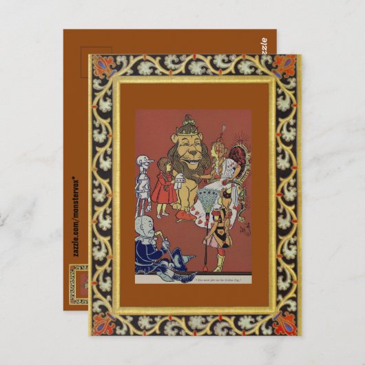 Ozポストカードのウィザード ポストカード (正面/裏面)