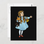 Ozポストカードのヴィンテージウィザード ポストカード (正面/裏面)