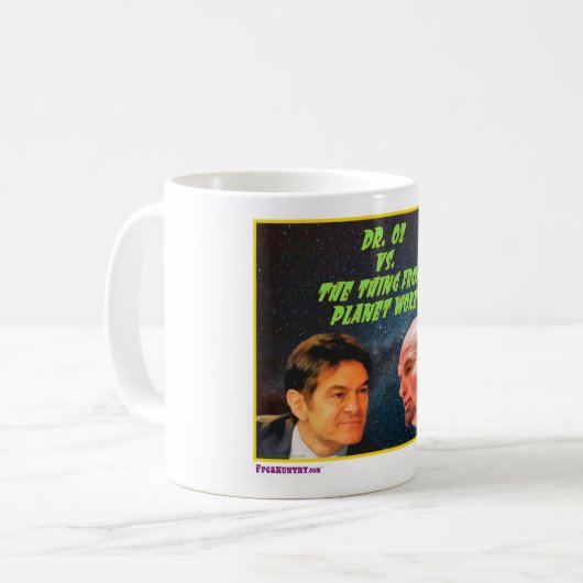 OZ博士と惑星からの「もの」が目覚めた コーヒーマグカップ (正面左)