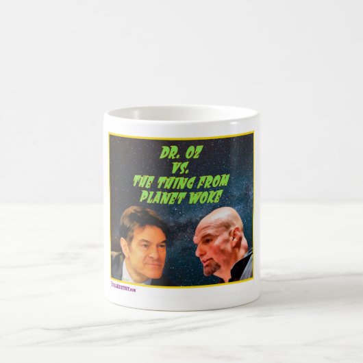 OZ博士と惑星からの「もの」が目覚めた コーヒーマグカップ (中央)