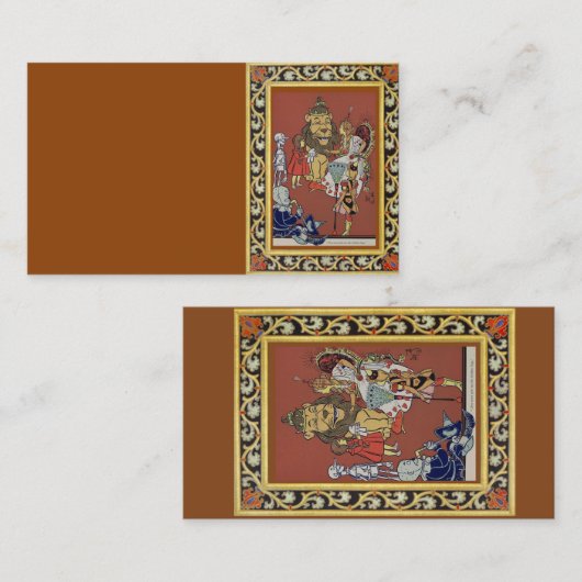 Oz名刺のウィザード 名刺 (正面/裏面)