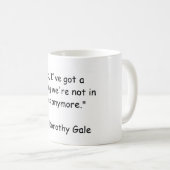 Oz映画引用文のWizzard コーヒーマグカップ (正面右)