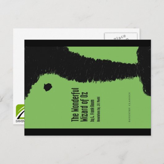 Oz注釈付きポストカードのウィザード ポストカード (正面/裏面)
