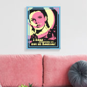 OZ™のウィザード |カンザスにいません キャンバスプリント (インサイチュ (リビング))