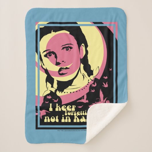 OZ™のウィザード |カンザスにいません シェルパブランケット (正面)