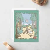 OZ™のウィザード |ストーリーブック黄れんがロード ノートカード (正面/裏面インサイチュ)