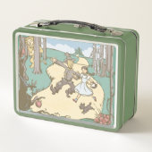 OZ™のウィザード |ストーリーブック黄れんがロード メタルランチボックス (裏面)