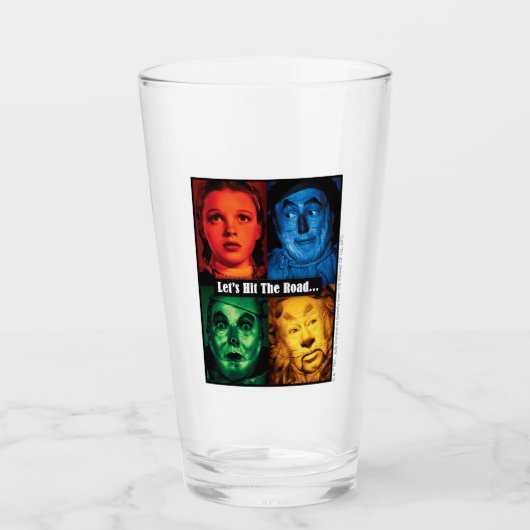 OZ™のウィザード |レッツ・トゥ・ザ・ロード タンブラーグラス (正面)