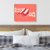 OZ™のウィザード |後を追自分のパス キャンバスプリント (インサイチュ (寝室))