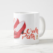 OZ™のウィザード |後を追自分のパス ジャンボコーヒーマグカップ (正面右)