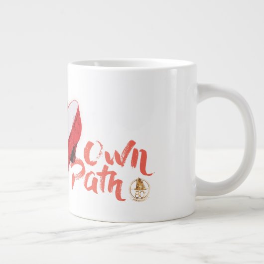 OZ™のウィザード |後を追自分のパス ジャンボコーヒーマグカップ (右)