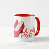 OZ™のウィザード |後を追自分のパス マグカップ (正面右)