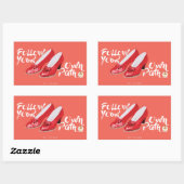 OZ™のウィザード |後を追自分のパス 長方形シール (シート)