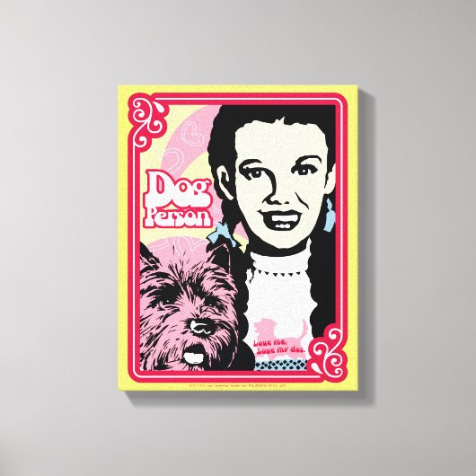 OZ™のウィザード | Dorothy™ & Toto™ – 犬派 キャンバスプリント (正面)