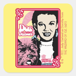 OZ™のウィザード Dorothy™ & Toto™ – 犬派 スクエアシール