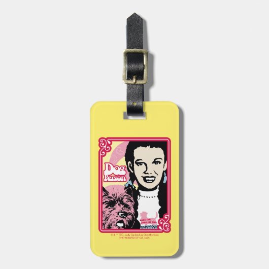 OZ™のウィザード | Dorothy™ & Toto™ – 犬派 ラゲッジタグ (正面縦)