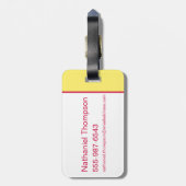 OZ™のウィザード | Dorothy™ & Toto™ – 犬派 ラゲッジタグ (裏面縦)