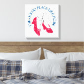 OZ™のウィザード | Home™に類する場所はありません キャンバスプリント (インサイチュ (寝室))