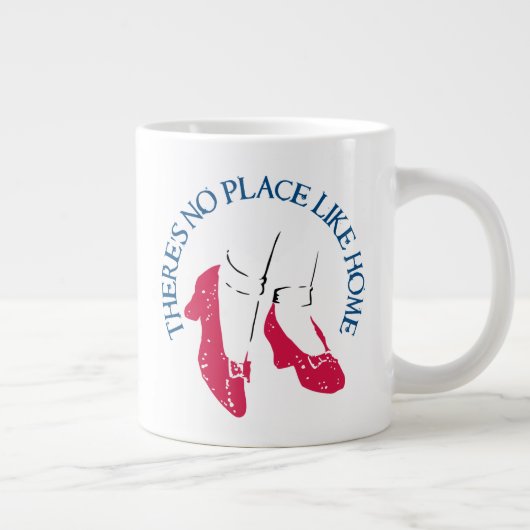 OZ™のウィザード | Home™に類する場所はありません ジャンボコーヒーマグカップ (右)