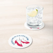 OZ™のウィザード | Home™に類する場所はありません ラウンドペーパーコースター (インサイチュ)