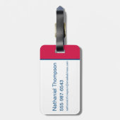 OZ™のウィザード | Home™に類する場所はありません ラゲッジタグ (裏面縦)