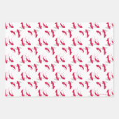 OZ™のウィザード | Ruby Slippers™パターン ラッピングペーパーシート (正面2)