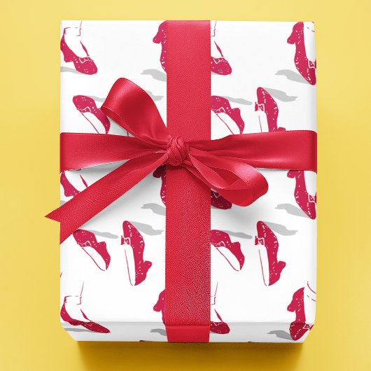 OZ™のウィザード | Ruby Slippers™パターン ラッピングペーパーシート